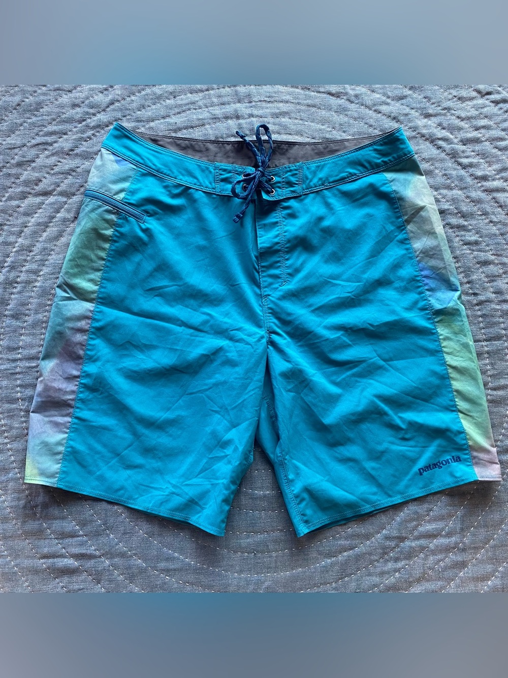 Patagonia Hydropeak SP Shorts 9" Belay Blue 33